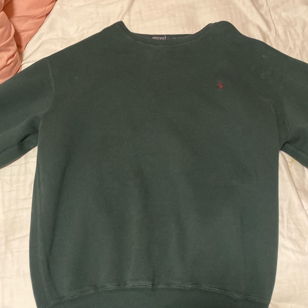 Polo dark green sweater